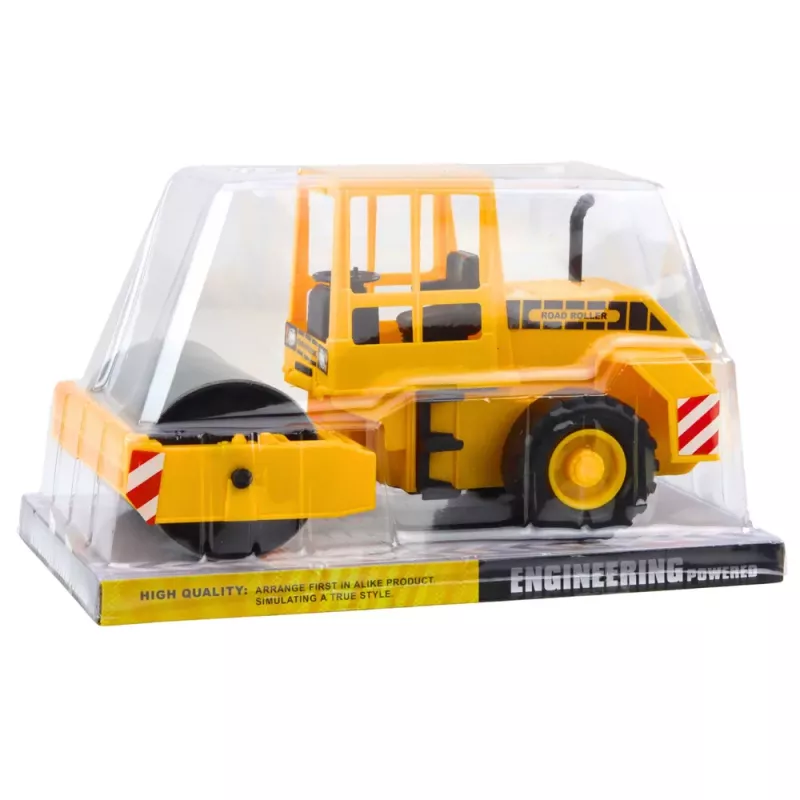 LEAN TOYS Road Roller Construction Vehicle Rotary Roller Steering