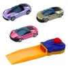 LEAN TOYS Truck with Garage with Cars Launcher 3pcs Red