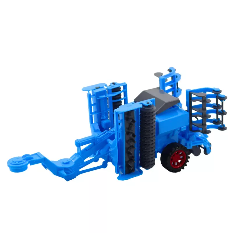 LEAN TOYS Large Agricultural Tractor Set Movable Disc Harrow
