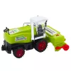 LEAN TOYS Toy Agricultural Combine Harvester Movable With Drive Green