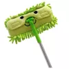 LEAN TOYS Children's Mop With Telescopic Handle Animal Green