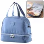 LEAN Thermal Insulating Breakfast Bag with Adjustable Strap Blue 27cm