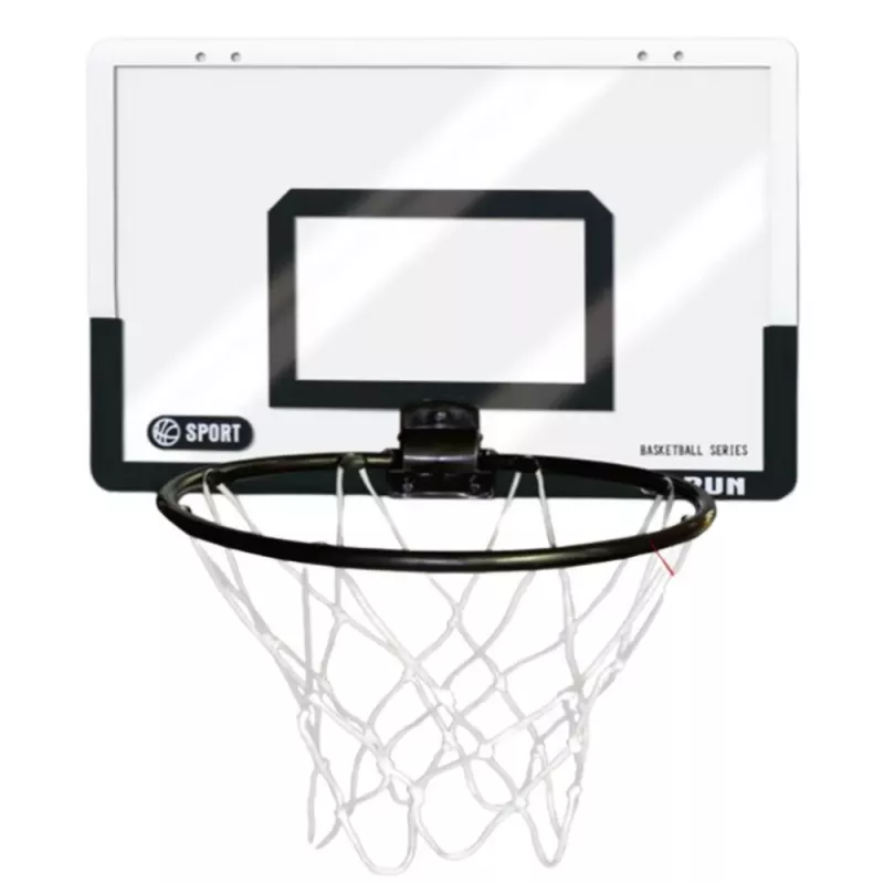 LEAN TOYS Basketball Set Backboard Shield Hoop Ball Pump