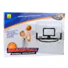LEAN TOYS Basketball Set Backboard Shield Hoop Ball Pump
