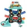 LEAN TOYS Educational Set Car Track Slide Three Levels