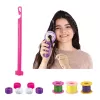 LEAN TOYS Hair Beauty Set Braiding Machine Threads Elastics Beads