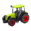 LEAN TOYS Agricultural Farm Tractor With Green and Yellow Trailer Green 50cm