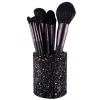 LEAN Container Cup For Brushes And Accessories Glitter Black