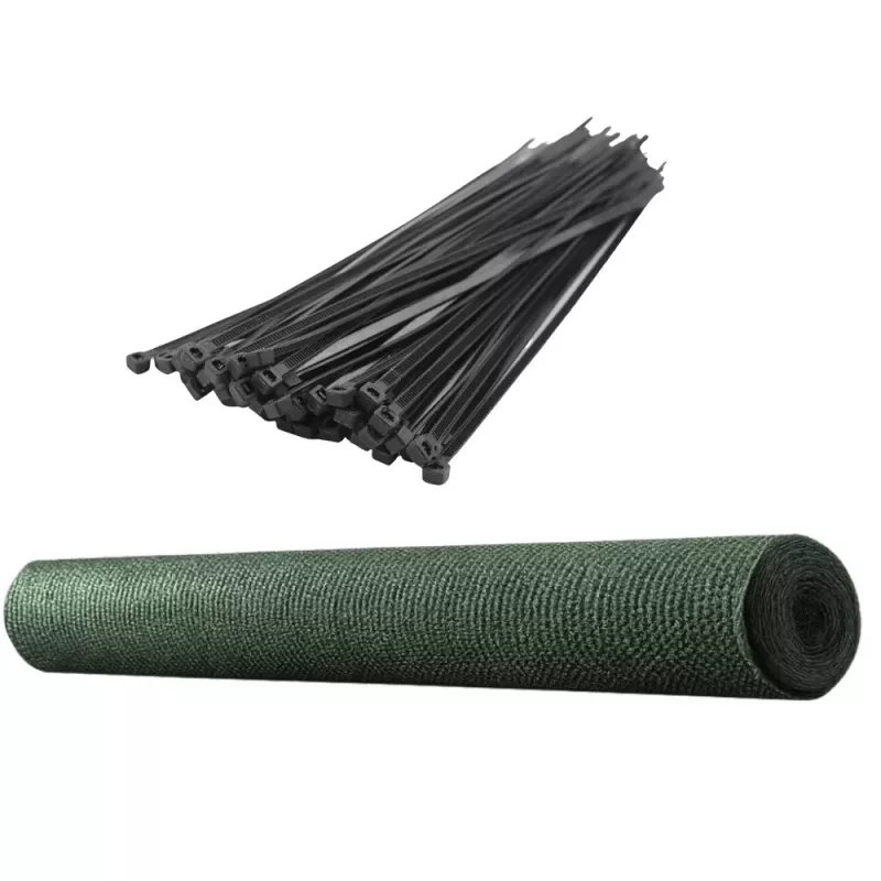 LEAN Shade Net For Fence Fence Masking Green 1.5M 25M 140g/m²