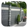 LEAN UV Protection Fence Tape 20 Clips Gray 450 g/m² 19x35m