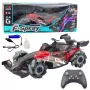 LEAN TOYS F-Spray Remote Controlled RC Racer 1:10 Lights Sounds Steam Red