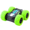 LEAN TOYS Remote Controlled RC Stunt Car 360° Spins Green
