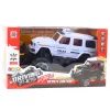LEAN TOYS RC Police Off-Road Vehicle White 1:12