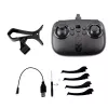 LEAN TOYS Y30 Remote Controlled Drone with LED Lights, 6-Axis Gyroscope, 360° Rotation, 2.4GHz 4-Channel Quadcopter
