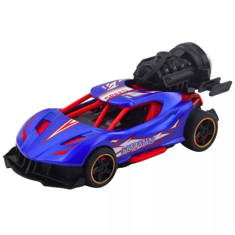 LEAN TOYS Sports Car With Lights, Sounds, Smoke Effect 1:36 Mix