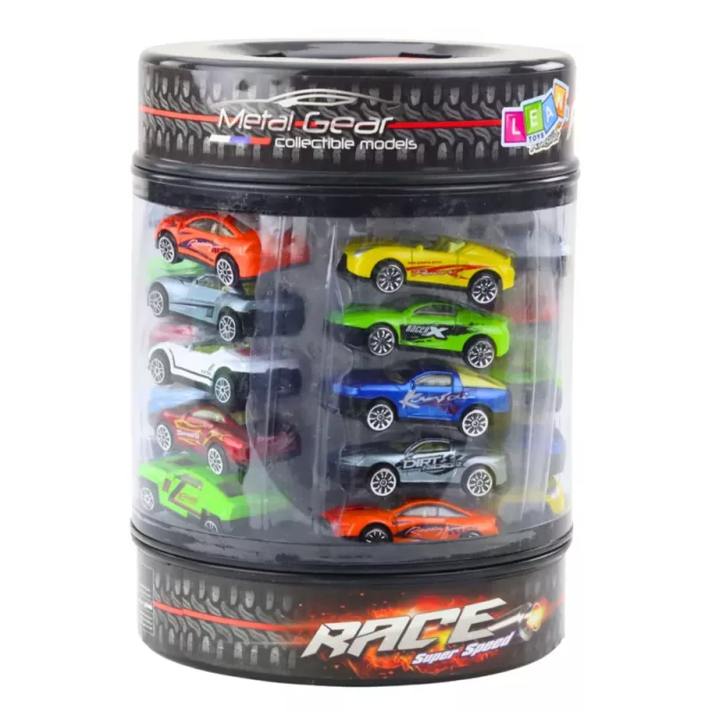 LEAN TOYS Set of Springs in a Tube Modern Sports Cars 1:64