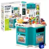 LEAN TOYS Large Kids Kitchen Home Chef Cooking Sounds Accessories 109 pcs
