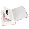 LEAN TOYS Hidden Book Piggy Bank Safe Code Unicorn Pink