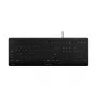 CHERRY STREAM PROTECT KEYBOARD Corded US-Layout Black