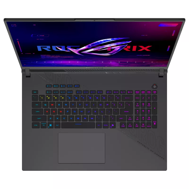 ASUS ROG Strix G18 G814PP-S8075W Gaming Laptop, 18-inch QHD+ 240Hz, AMD Ryzen 9 8940HX, 32GB DDR5, 1TB SSD, NVIDIA GeForce RTX 5070, Windows 11 Home