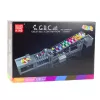 LEAN TOYS Construction Blocks Ball Track with Electric Motor 1281 pcs