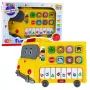 LEAN TOYS Electric Piano Educational For Toddlers Yellow Bus