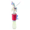 LEAN TOYS Soap Bubbles Unicorn Moving Wings Crank 23cm Mix