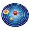LEAN TOYS DIY Solar System Planets Plastic Educational Kit