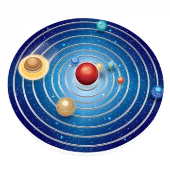 LEAN TOYS DIY Solar System Planets Plastic Educational Kit