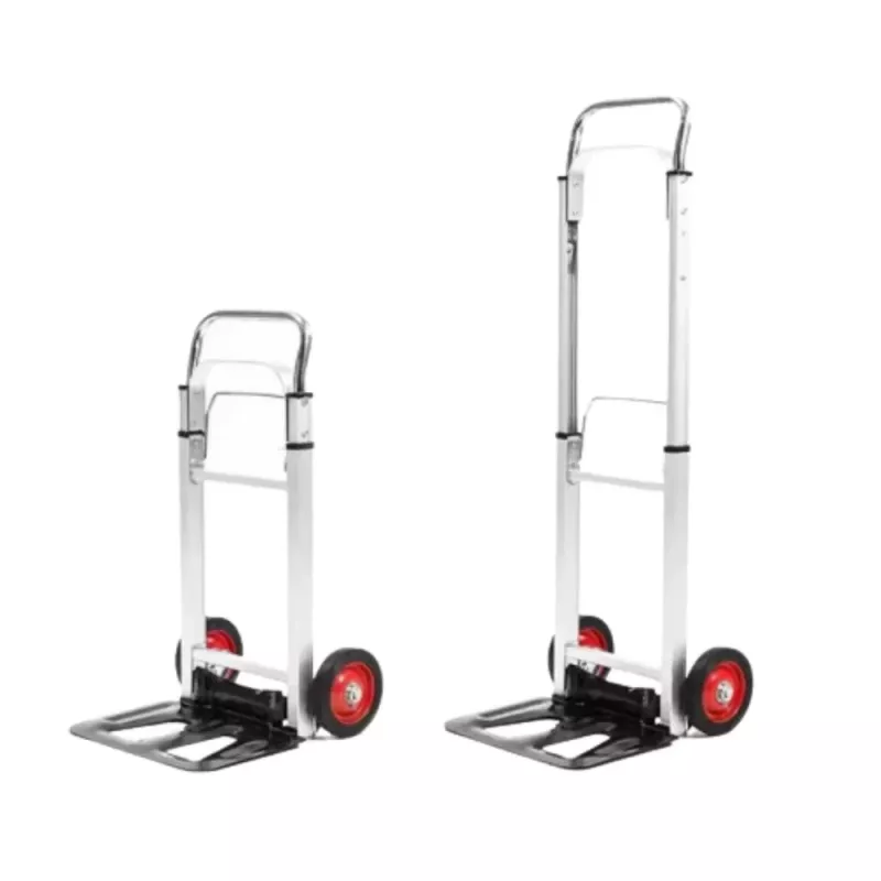 LEAN Foldable Aluminum Warehouse Transport Trolley 90kg