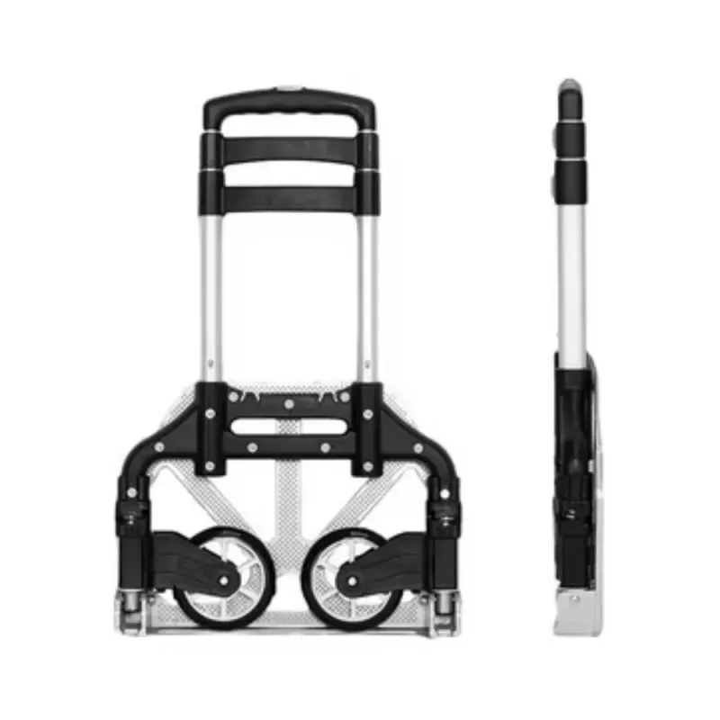 LEAN Lightweight Folding Aluminum Warehouse Transport Trolley 70kg