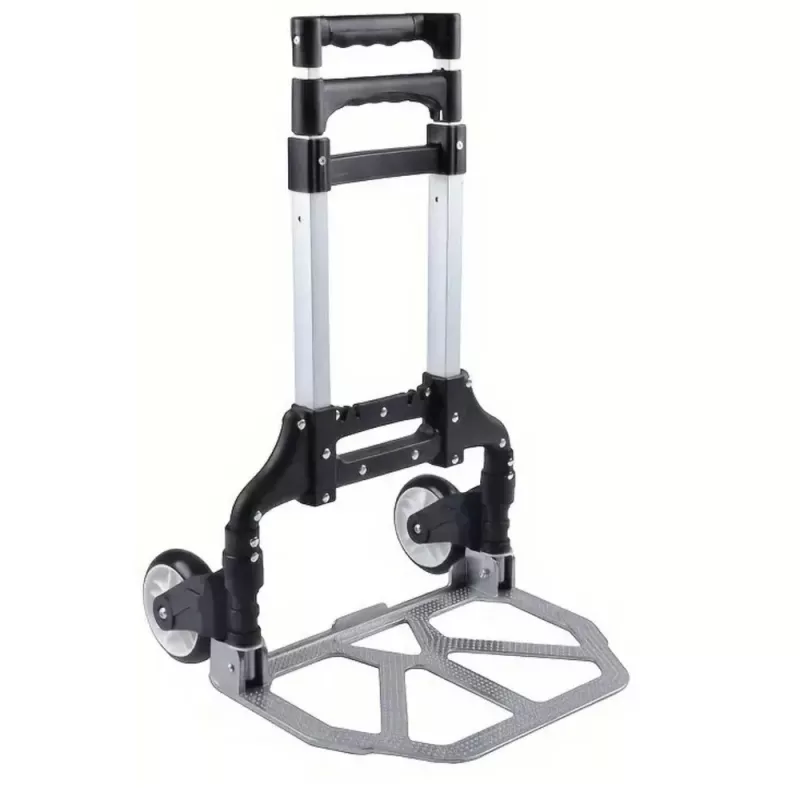 LEAN Lightweight Folding Aluminum Warehouse Transport Trolley 70kg