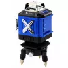 LEAN 4D Laser Level Plane 16 Lines Case 2 Batteries Blue