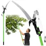 LEAN Telescopic Pruning Shears Pruner Branch Saw 2in1 on a Pole 125-240 cm