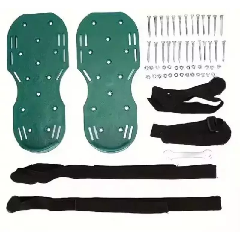 LEAN Aerator Scarifier Shoe Covers With Grass Spikes
