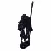 LEAN Foldable Garden Beach Transport Cart Black 120L