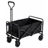 LEAN Foldable Garden Beach Transport Cart Black 120L