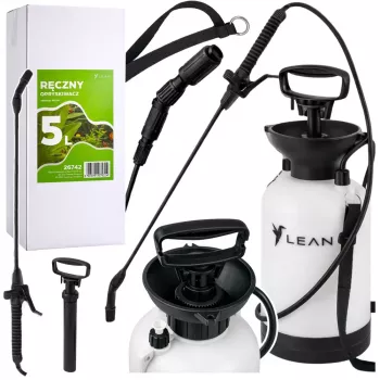 Manual Pressure Sprayer for Watering, Fertilizing, Spraying LEAN 5L