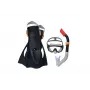 Bestway Diving Set Mask, Snorkel, Fins Black 25020
