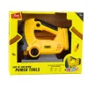 LEAN TOYS Cordless Jigsaw for Kids Lights and Sounds Yellow