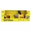 LEAN TOYS Children's Garden Lawn Mower Trimmer with Rubber Blade, Lights & Sounds