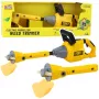 LEAN TOYS Children's Garden Lawn Mower Trimmer with Rubber Blade, Lights & Sounds