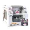 LEAN TOYS Interactive Robot Kitten Remote Controlled RC Remote Control Gray
