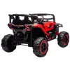 LEAN CARS M1 Red Battery-Powered Vehicle 4x4