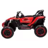 LEAN CARS M1 Red Battery-Powered Vehicle 4x4
