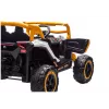 LEAN CARS M2 Yellow Battery-Powered Vehicle 4x4