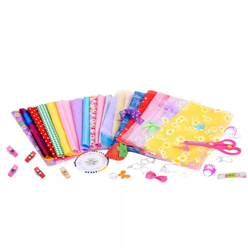 LEAN TOYS DIY Creative Kit for Designing and Sewing Doll Clothes