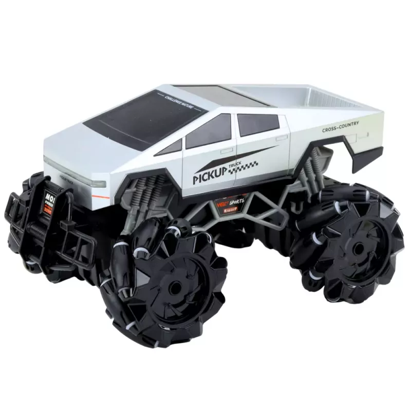 LEAN TOYS Off-road Vehicle Pick Up Truck Remote Controlled RC Lights Smoke Effect 1:16