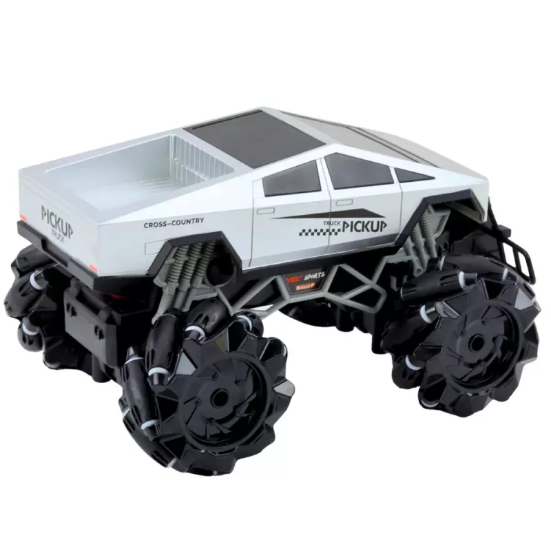 LEAN TOYS Off-road Vehicle Pick Up Truck Remote Controlled RC Lights Smoke Effect 1:16
