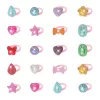 LEAN TOYS Beauty Set Children's Rings Colored Diamonds 50 pcs.